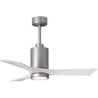 Matthews Fan Company - Patricia 3 Ceiling Fan - PA3-BN-MWH-42 | Montreal Lighting & Hardware