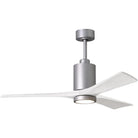 Matthews Fan Company - Patricia 3 Ceiling Fan - PA3-BN-MWH-52 | Montreal Lighting & Hardware