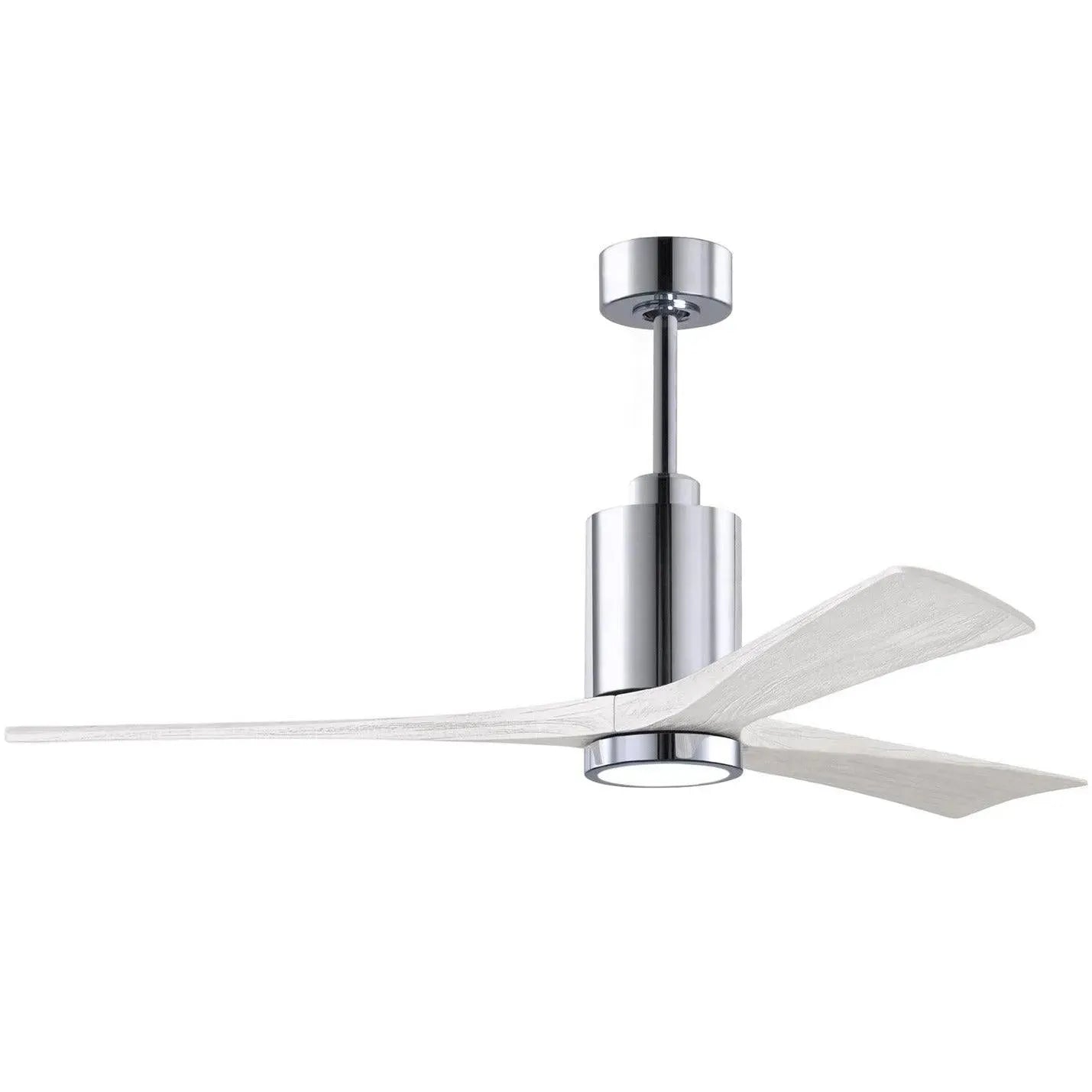 Matthews Fan Company - Patricia 3 Ceiling Fan - PA3-CR-MWH-60 | Montreal Lighting & Hardware