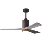 Matthews Fan Company - Patricia 3 Ceiling Fan - PA3-TB-BW-52 | Montreal Lighting & Hardware