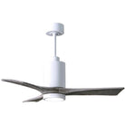 Matthews Fan Company - Patricia 3 Ceiling Fan - PA3-WH-BW-42 | Montreal Lighting & Hardware