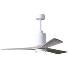 Matthews Fan Company - Patricia 3 Ceiling Fan - PA3-WH-BW-52 | Montreal Lighting & Hardware