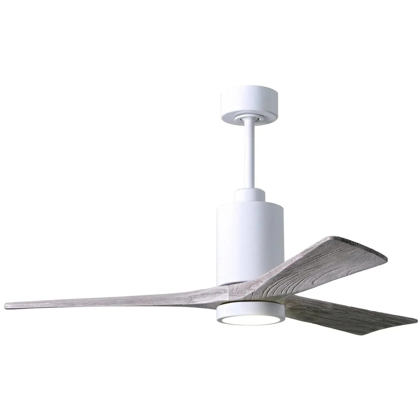 Matthews Fan Company - Patricia 3 Ceiling Fan - PA3-WH-BW-52 | Montreal Lighting & Hardware