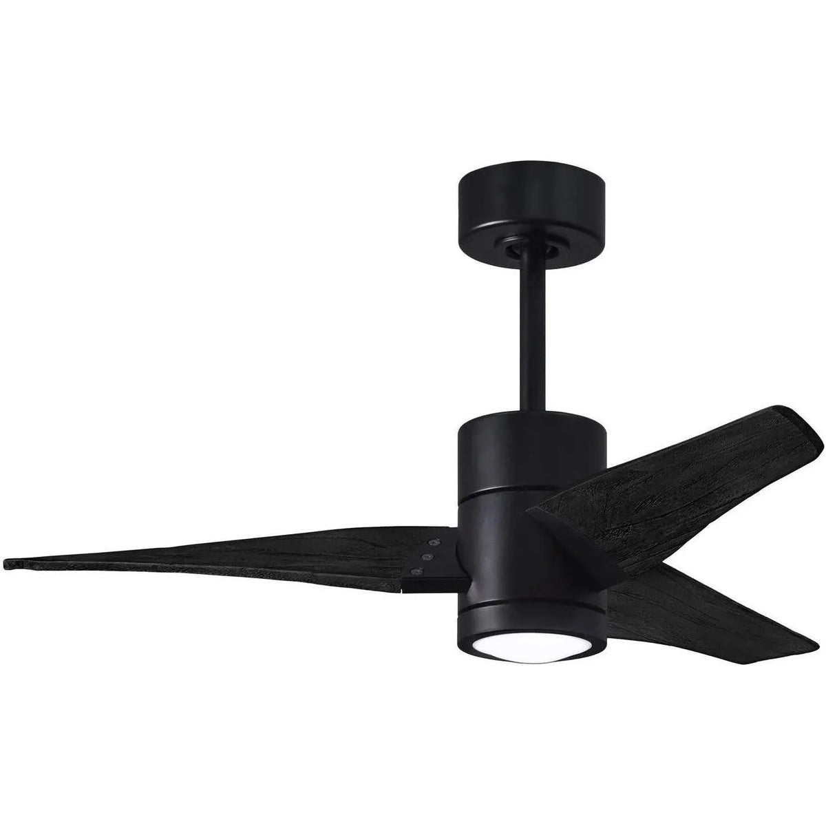 Matthews Fan Company - Super Janet Ceiling Fan - SJ-BK-BK-42 | Montreal Lighting & Hardware