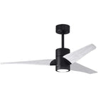 Matthews Fan Company - Super Janet Ceiling Fan - SJ-BK-MWH-52 | Montreal Lighting & Hardware