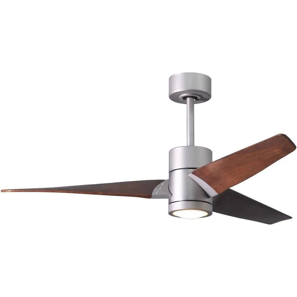 Matthews Fan Company - Super Janet Ceiling Fan - SJ-BN-WN-52 | Montreal Lighting & Hardware