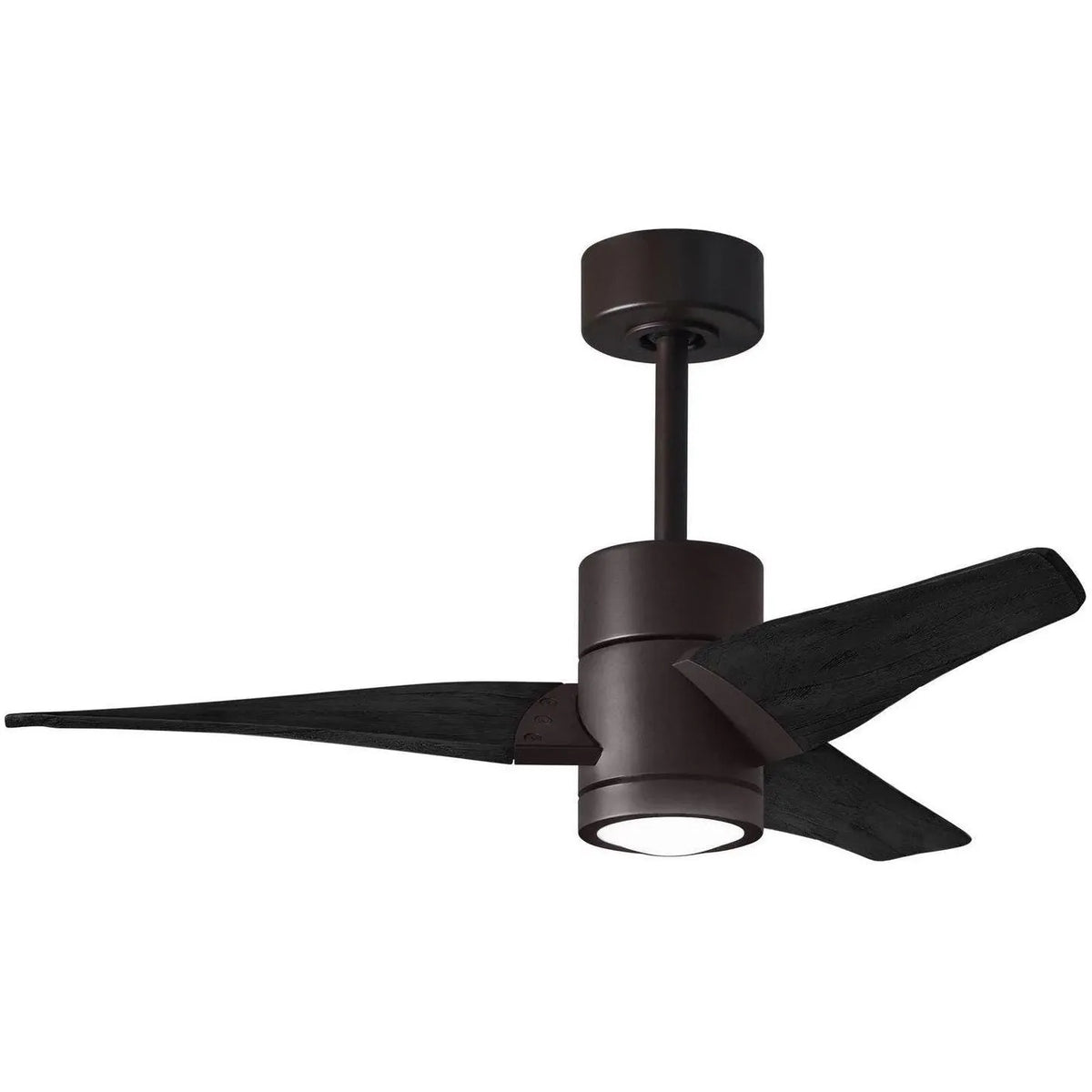Matthews Fan Company - Super Janet Ceiling Fan - SJ-TB-BK-42 | Montreal Lighting & Hardware