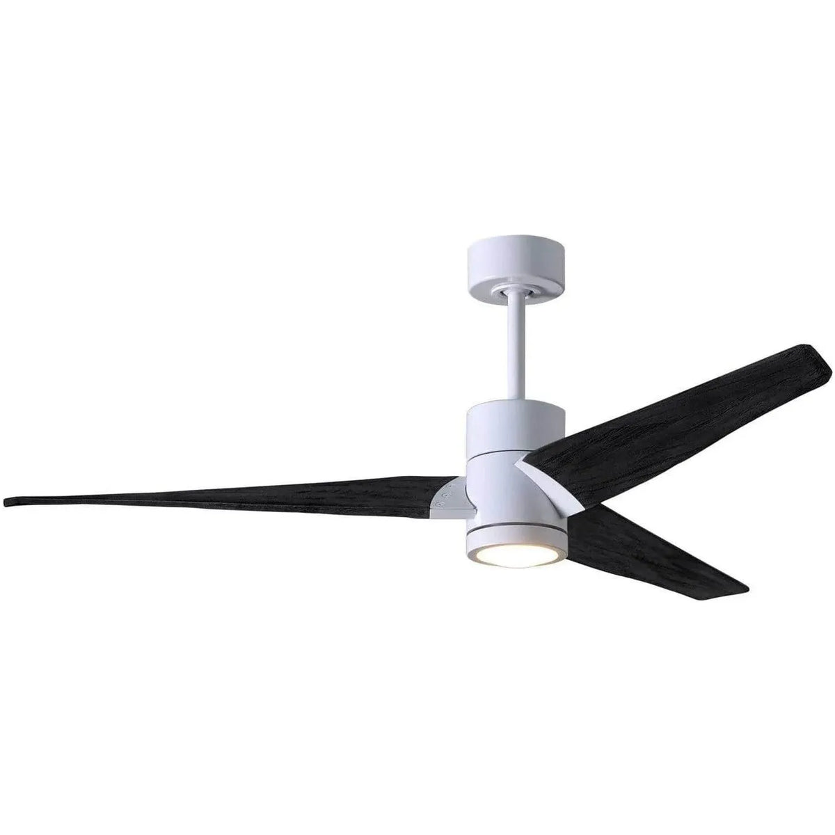 Matthews Fan Company - Super Janet Ceiling Fan - SJ-WH-BK-52 | Montreal Lighting & Hardware