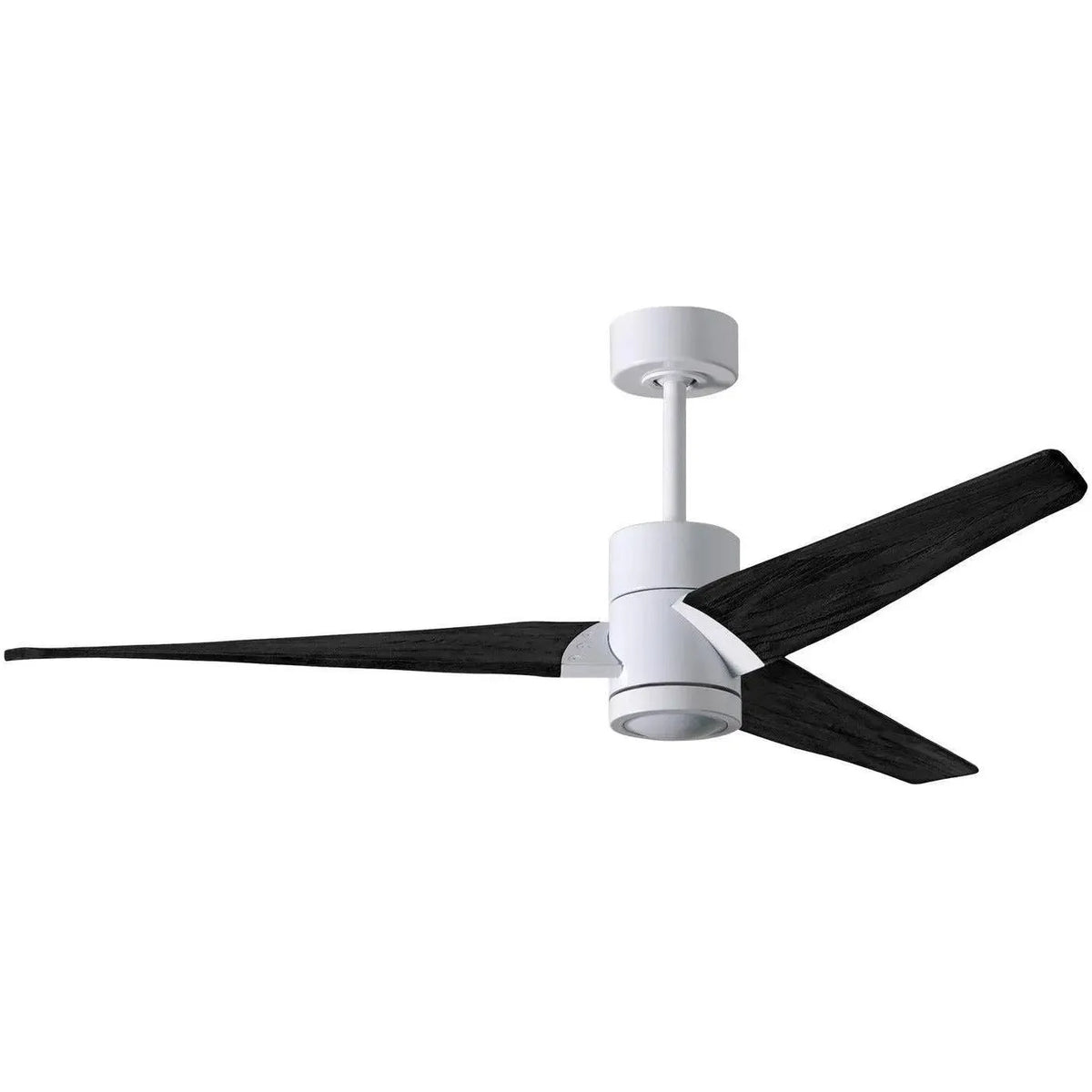 Matthews Fan Company - Super Janet Ceiling Fan - SJ-WH-BK-60 | Montreal Lighting & Hardware