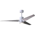Matthews Fan Company - Super Janet Ceiling Fan - SJ-WH-BW-52 | Montreal Lighting & Hardware