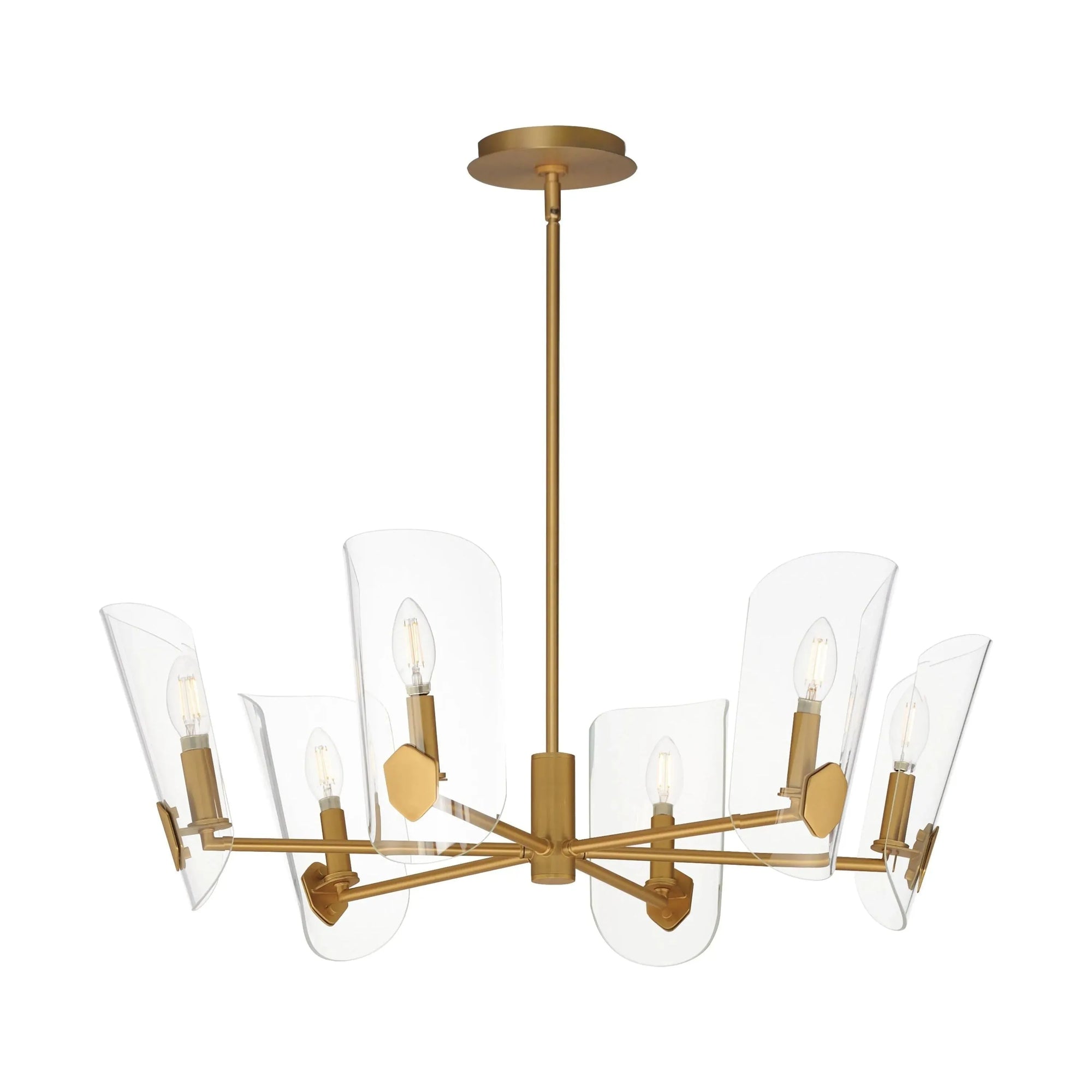 Maxim Lighting - Armory Chandelier - 32356CLBK | Montreal Lighting & Hardware
