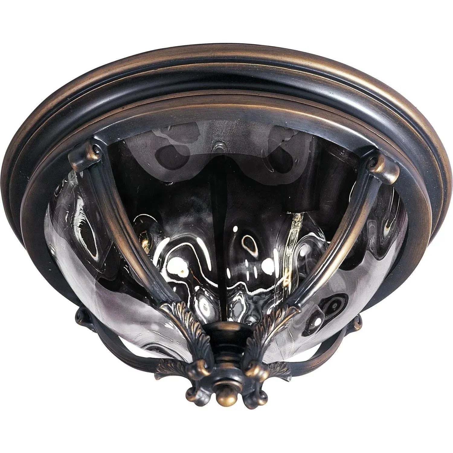 Maxim Lighting - Camden VX Outdoor Ceiling Mount - 41420WGBK | Montreal Lighting & Hardware