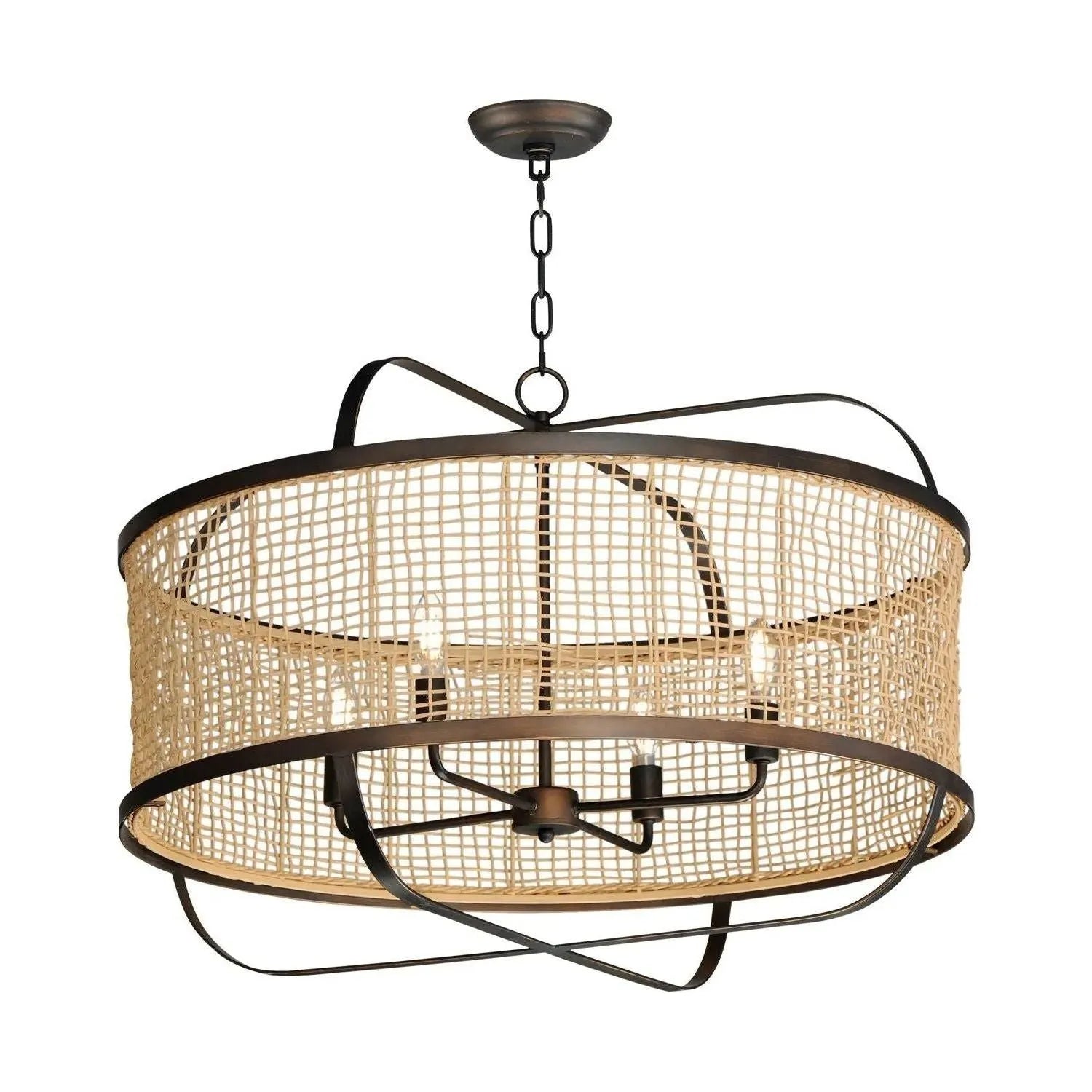 Maxim Lighting - Cestino Pendant - 22475 - 22475NAANB | Montreal Lighting & Hardware