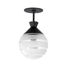 Maxim Lighting - Copacabana Semi-Flush/Pendant - 12441CLFTBK | Montreal Lighting & Hardware