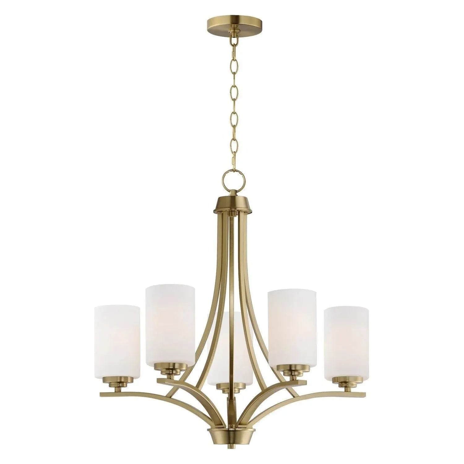 Maxim Lighting - Deven Chandelier - 20035SWSBR | Montreal Lighting & Hardware