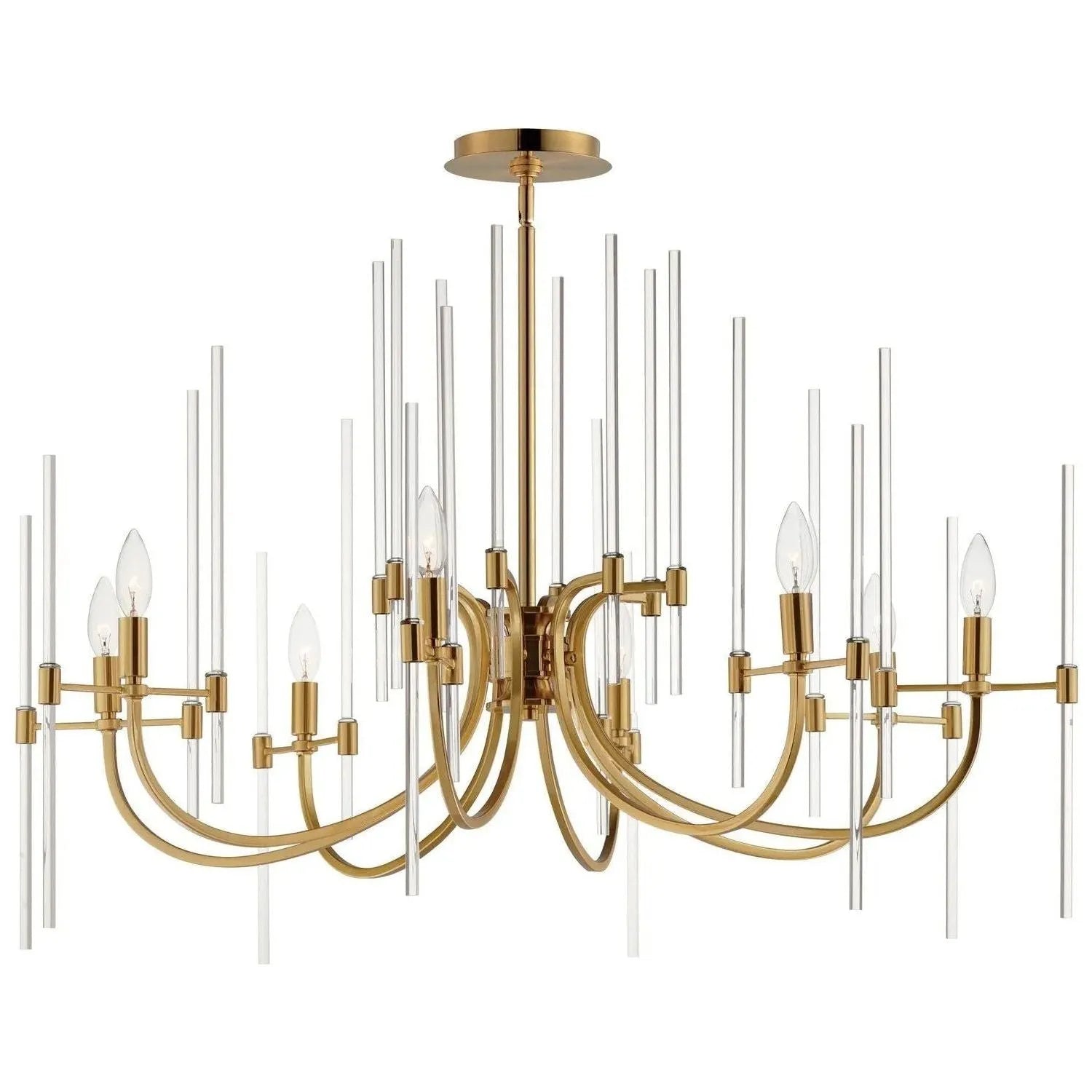 Maxim Lighting - Divine Curved Chandelier - 38407CLHR | Montreal Lighting & Hardware