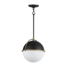 Maxim Lighting - Duke Pendant - 12412SWBKWBR | Montreal Lighting & Hardware