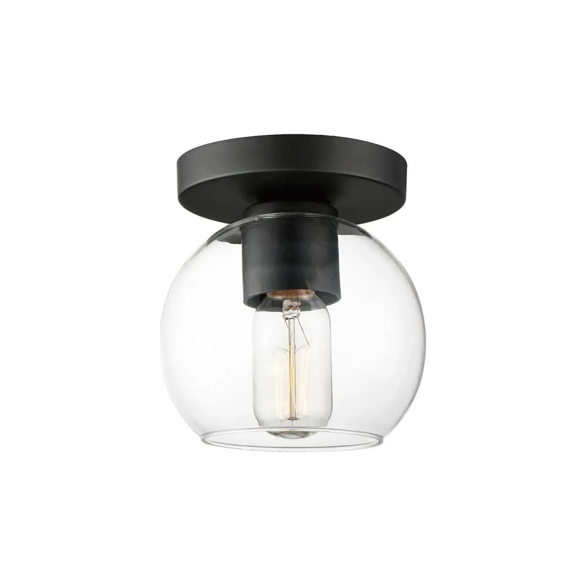 Maxim Lighting - Knox Flush Mount - 21630CLBK | Montreal Lighting & Hardware