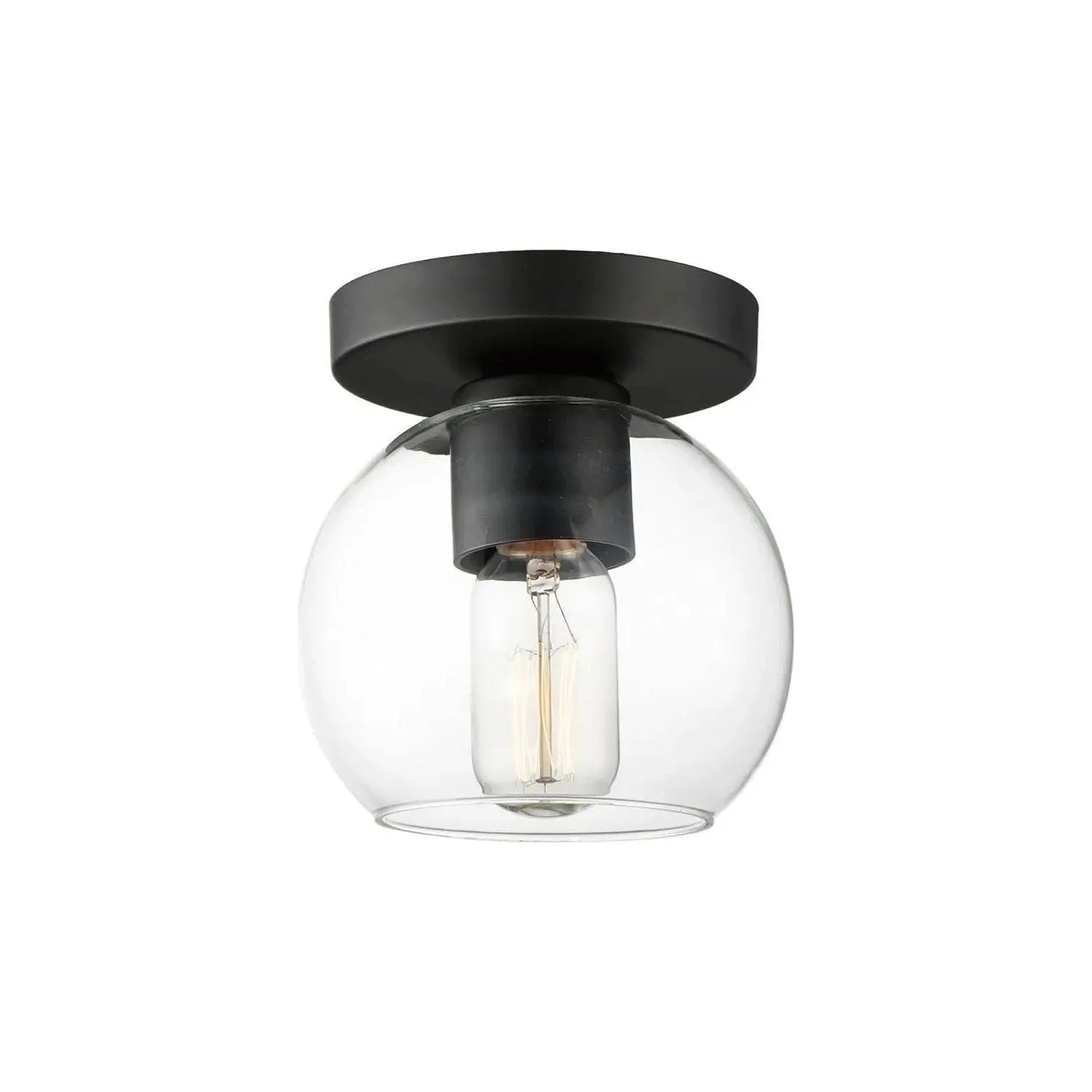 Maxim Lighting - Knox Flush Mount - 21630CLBK | Montreal Lighting & Hardware