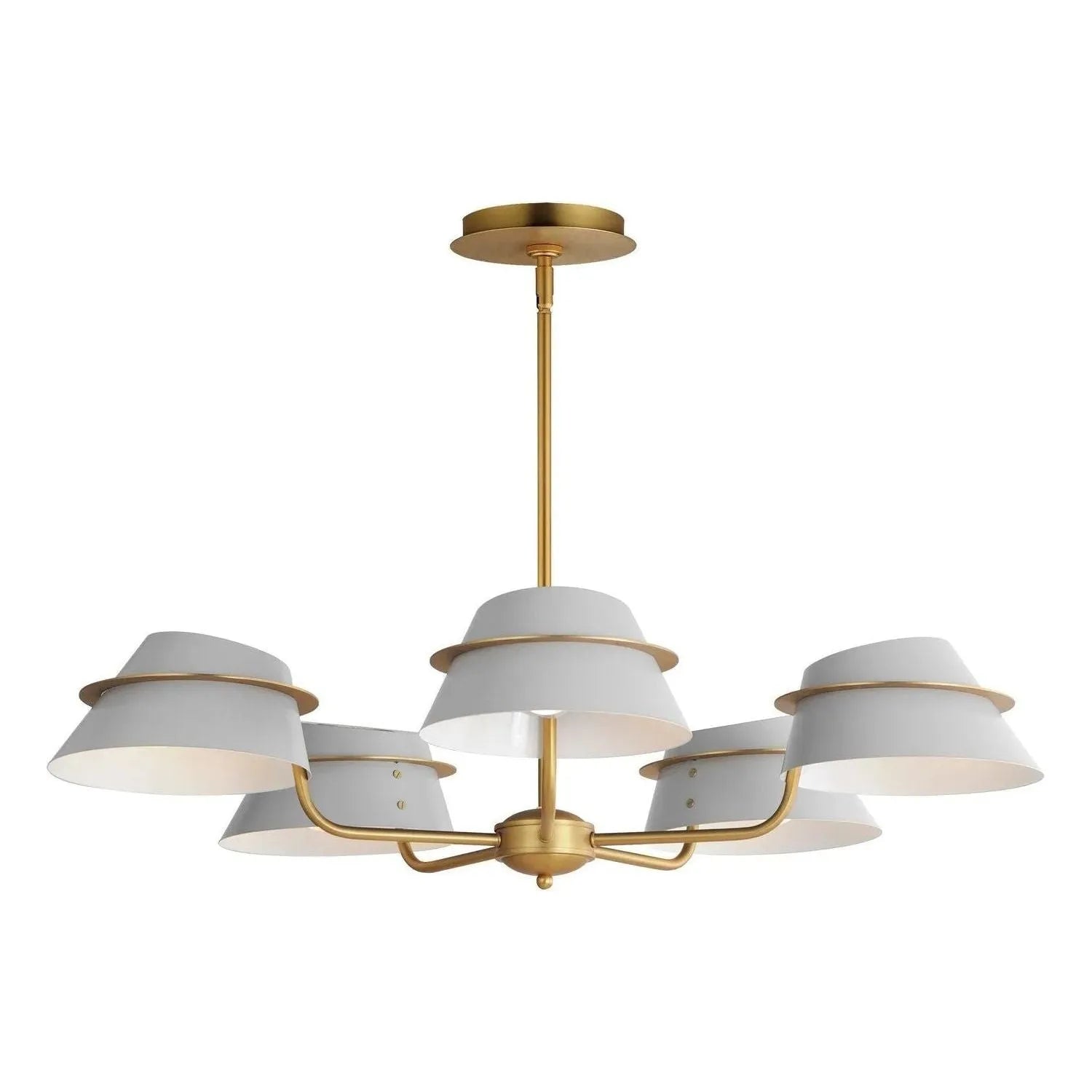 Maxim Lighting - Lucas Chandelier - 25225LFGNAB | Montreal Lighting & Hardware