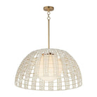 Maxim Lighting - Macrame Pendant - 22482SWGLD | Montreal Lighting & Hardware