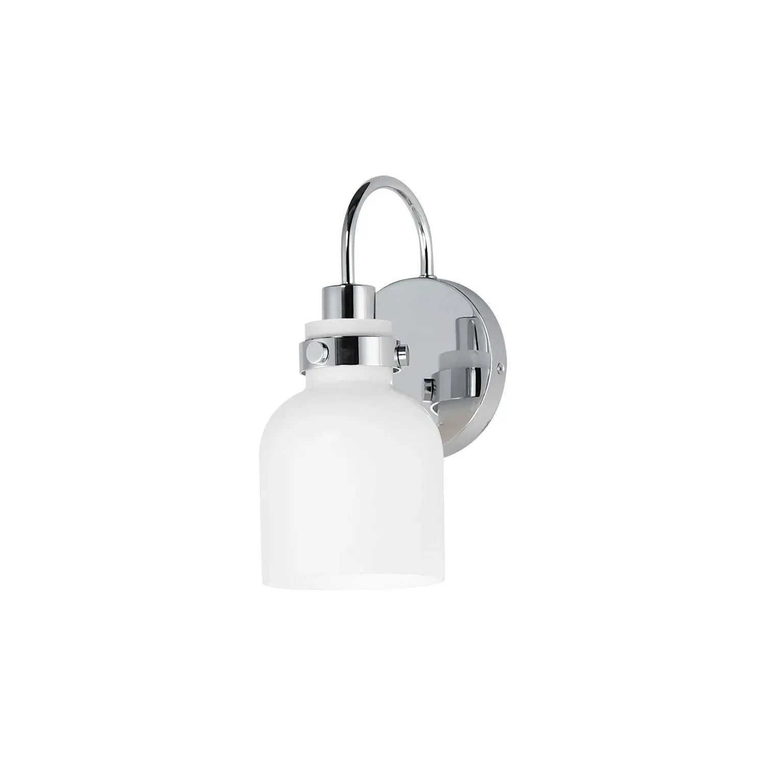 Maxim Lighting - Milk Wall Sconce - 12331WTBKSBR | Montreal Lighting & Hardware
