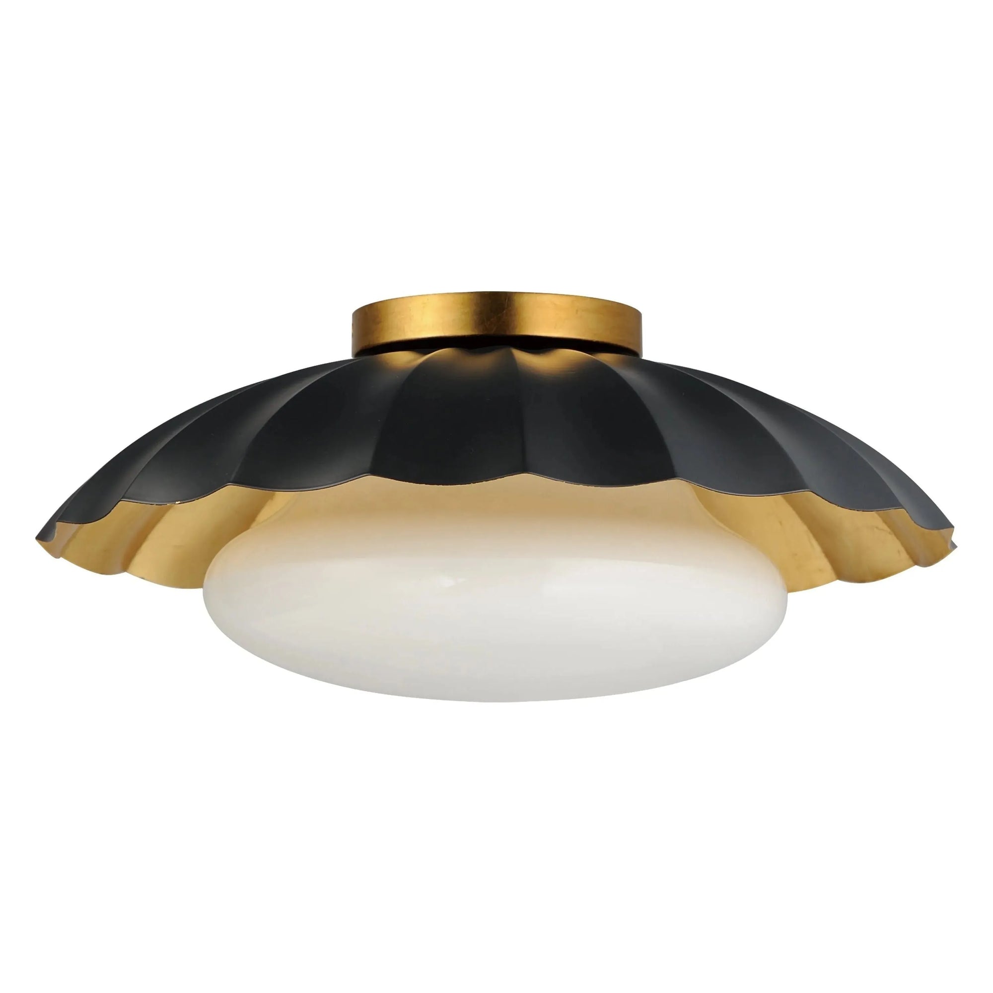 Maxim Lighting - Primrose Flush Mount - 18059BKGL | Montreal Lighting & Hardware