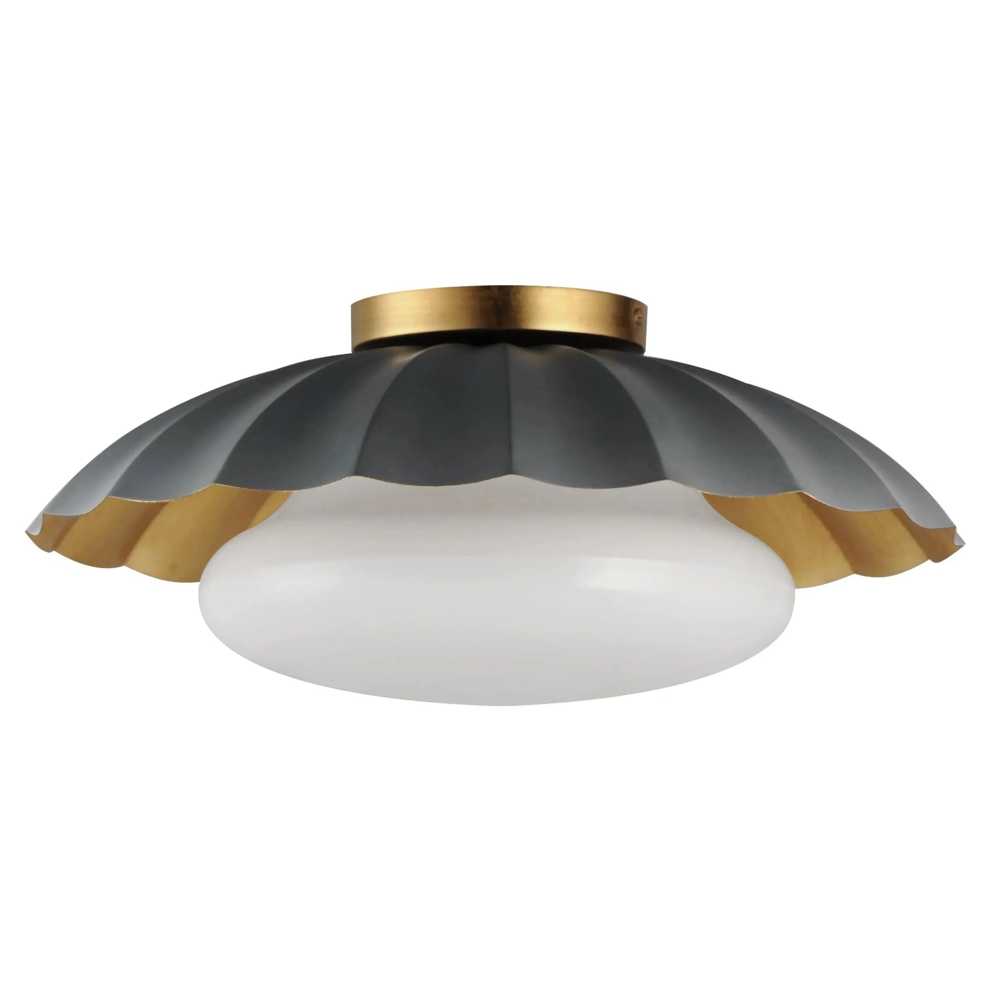 Maxim Lighting - Primrose Flush Mount - 18059BKGL | Montreal Lighting & Hardware