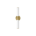 Maxim Lighting - Tubo LED Bath Vanity - 52502WTNAB | Montreal Lighting & Hardware
