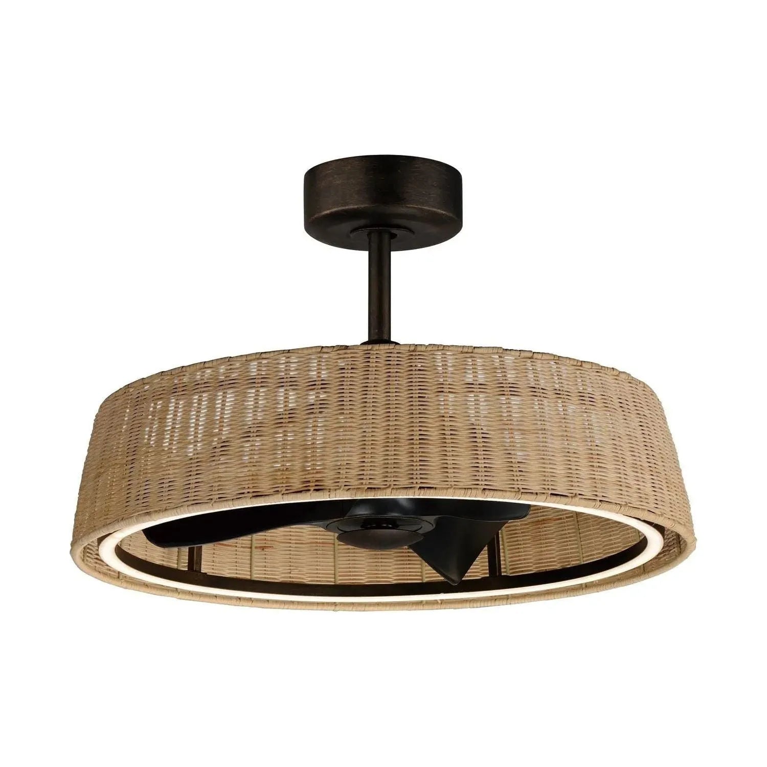 Maxim Lighting - Tulum LED Outdoor Fandelight - 61012NADBZ | Montreal Lighting & Hardware