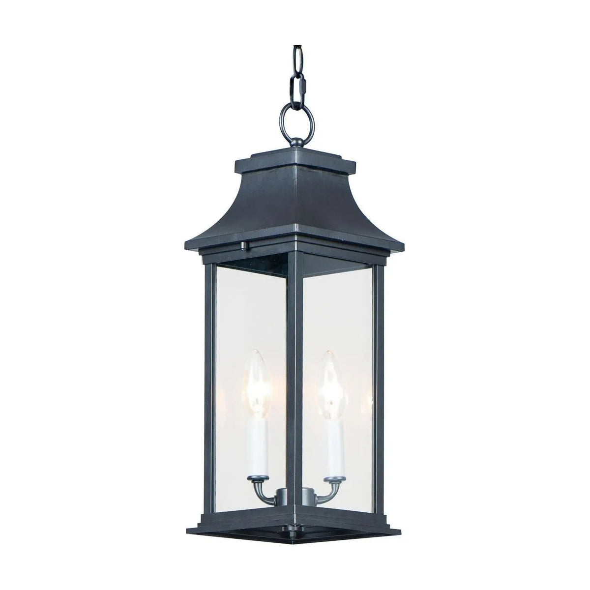 Maxim Lighting - Vicksburg Outdoor Hanging Lantern - 30029CLBK | Montreal Lighting & Hardware
