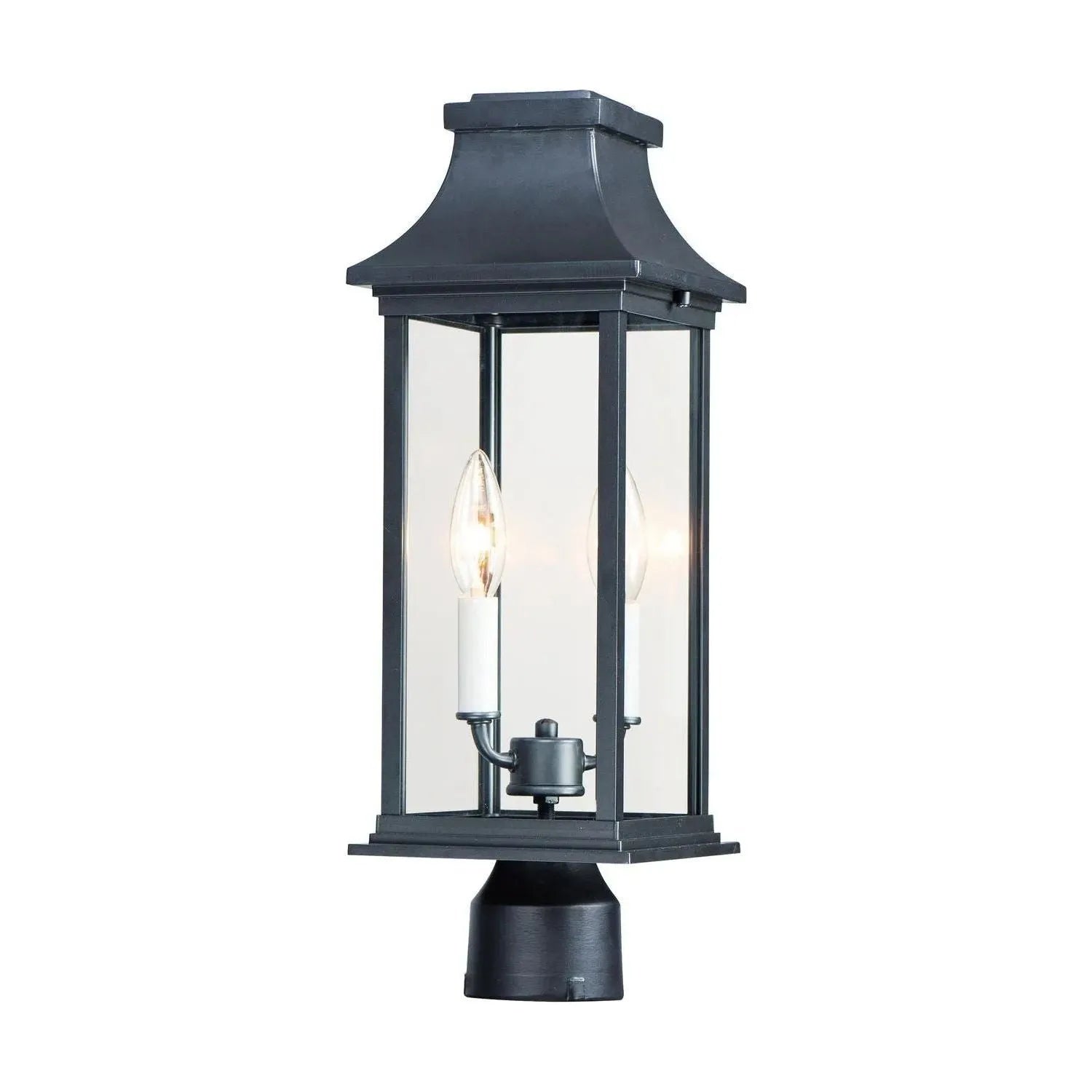 Maxim Lighting - Vicksburg Outdoor Post Mount - 30020CLBK | Montreal Lighting & Hardware