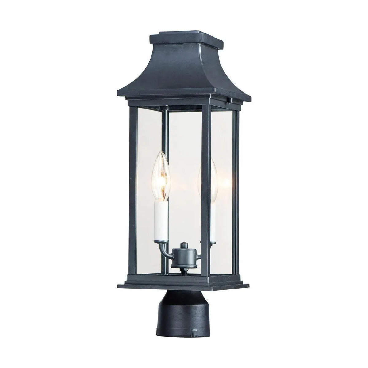 Maxim Lighting - Vicksburg Outdoor Post Mount - 30020CLBK | Montreal Lighting & Hardware