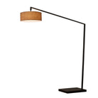 Nova of California 2110923BU Stretch 1-Light Arc Lamp in Black