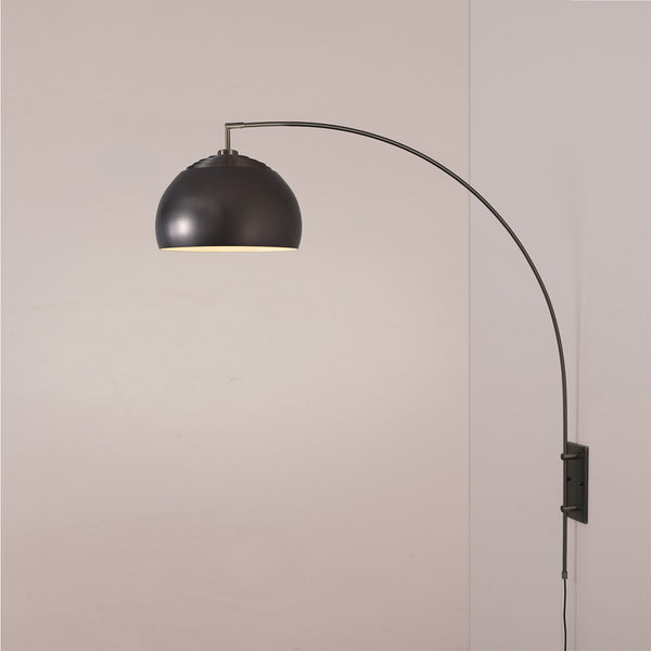 Half Dome Wall Mounted Arc Lamp