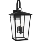 Generation Lighting GLO1424TXB Linton Lantern in Textured Black