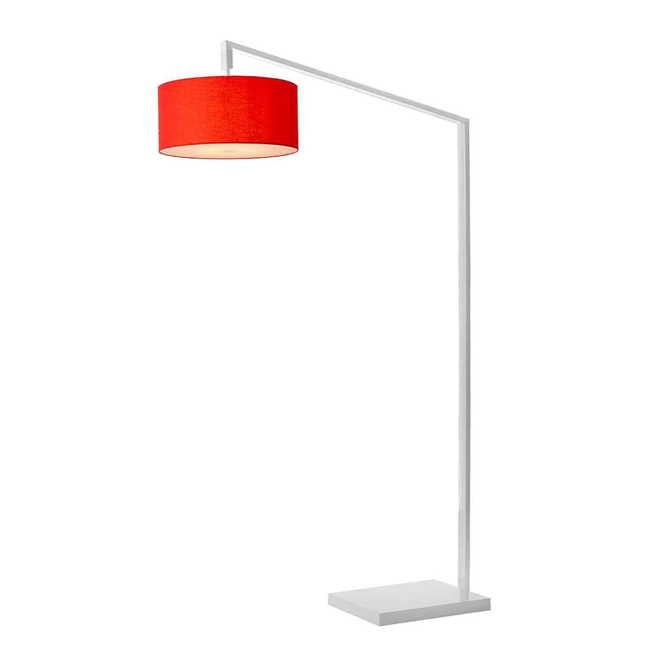 Lampe de chevet arc extensible à une lumière Nova of California 2110927CR, blanche