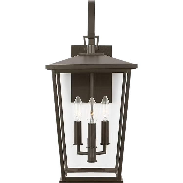 Generation Lighting GLO1403ANBZ Linton Lantern in Antique Bronze
