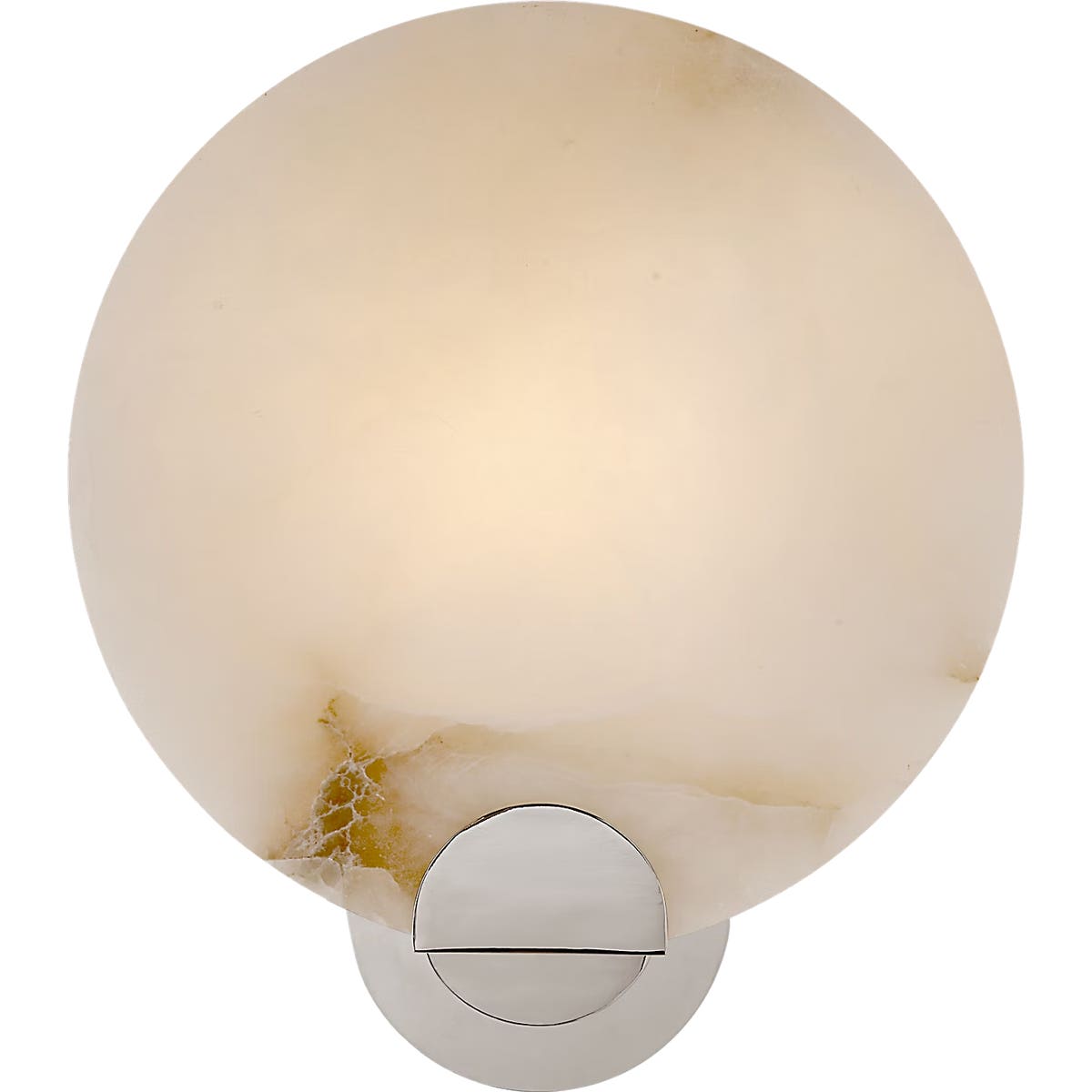 Collection Signature Visual Comfort ARN 2039PN-ALB Applique murale simple Iveala en nickel poli