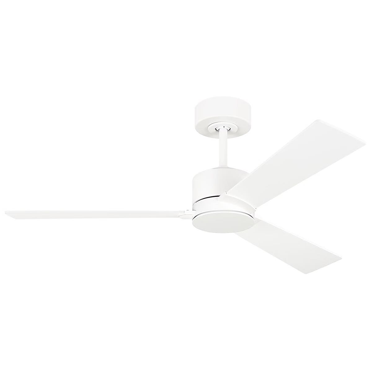 Visual Comfort Fan Collection - Rozzen Ceiling Fan - 3RZR44RZW | Montreal Lighting & Hardware