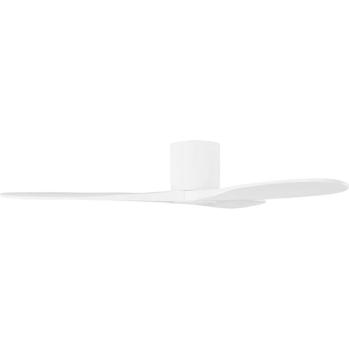 Confort visuel Ventilateur  Collection 3MAVHSM52RZW Maverick Smart 52" Hugger Ceiling Ventilateur  en blanc mat