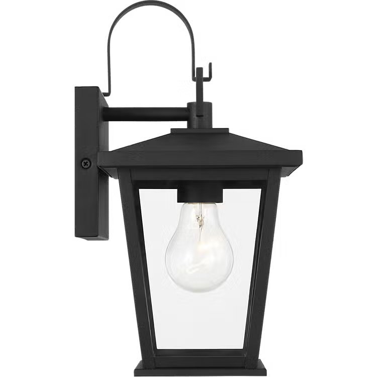 Generation Lighting GLO1381TXB Linton Lantern in Textured Black