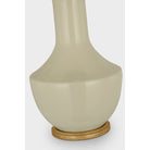 Visual Comfort Signature Collection CHA 8661ICO-L-CL Lambay Cordless Table Lamp in Coconut Porcelain, detail view