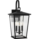 Generation Lighting GLO1403TXB Linton Lantern in Textured Black