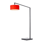 Lampe de chevet arc extensible à une lumière Nova of California 2110924CR, noire