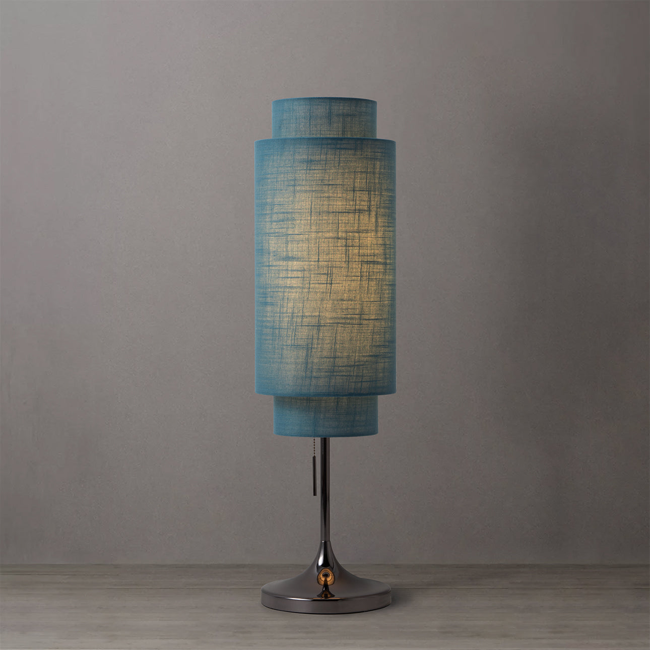 Sucette Nova de Californie 1011805BN Lampe de table en nickel noir