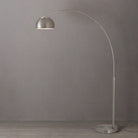 Nova of California 2113825SN Float 1-Light Arc Lamp in Satin Nickel