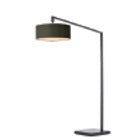 Lampe de chevet arc extensible à une lumière Nova of California 2110924BK, noire