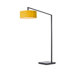 Lampe de chevet arc extensible à une lumière Nova of California 2110924MU, noire