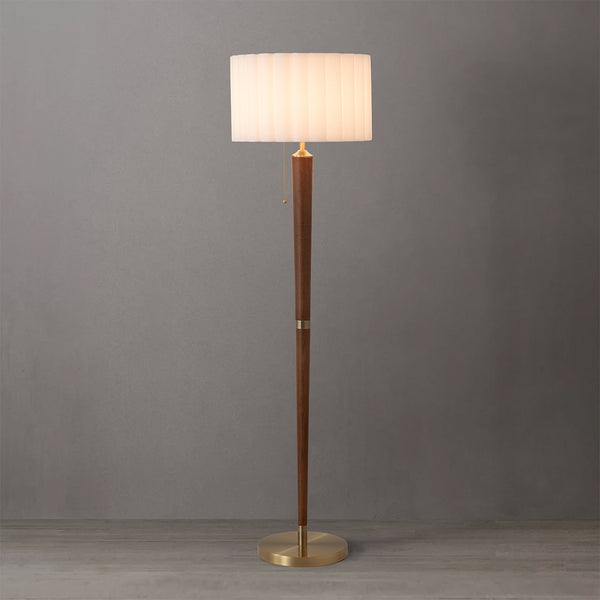 Lampadaire festonné